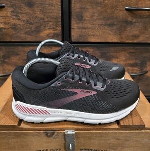 Brooks Addiction GTS 15 Women's Size 9.5 Black Running Shoes 1203521D088